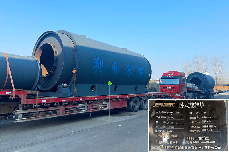 廢輪胎熱裂解煉油設(shè)備爐膽為什么會鼓包變形？